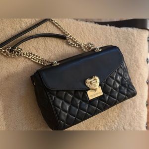 Love Moschino leather bag.